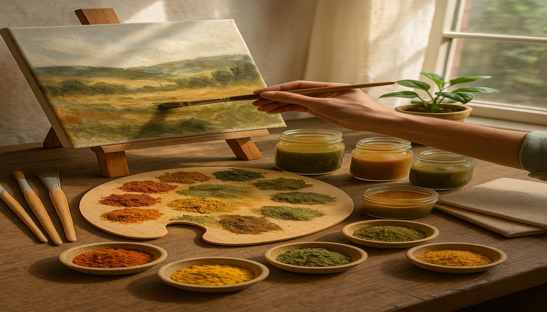 Sustainable Painting Techniques: How to Create Artwork with Eco-Friendly Materials