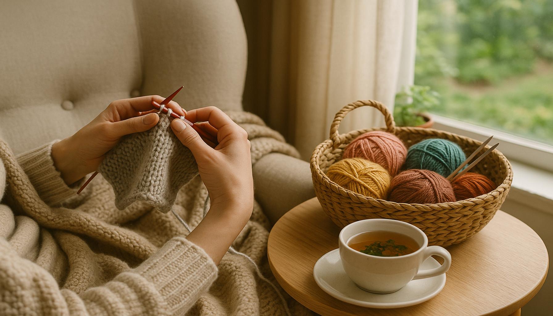The Therapeutic Art of Knitting: How Knitting Can Help Reduce Stress