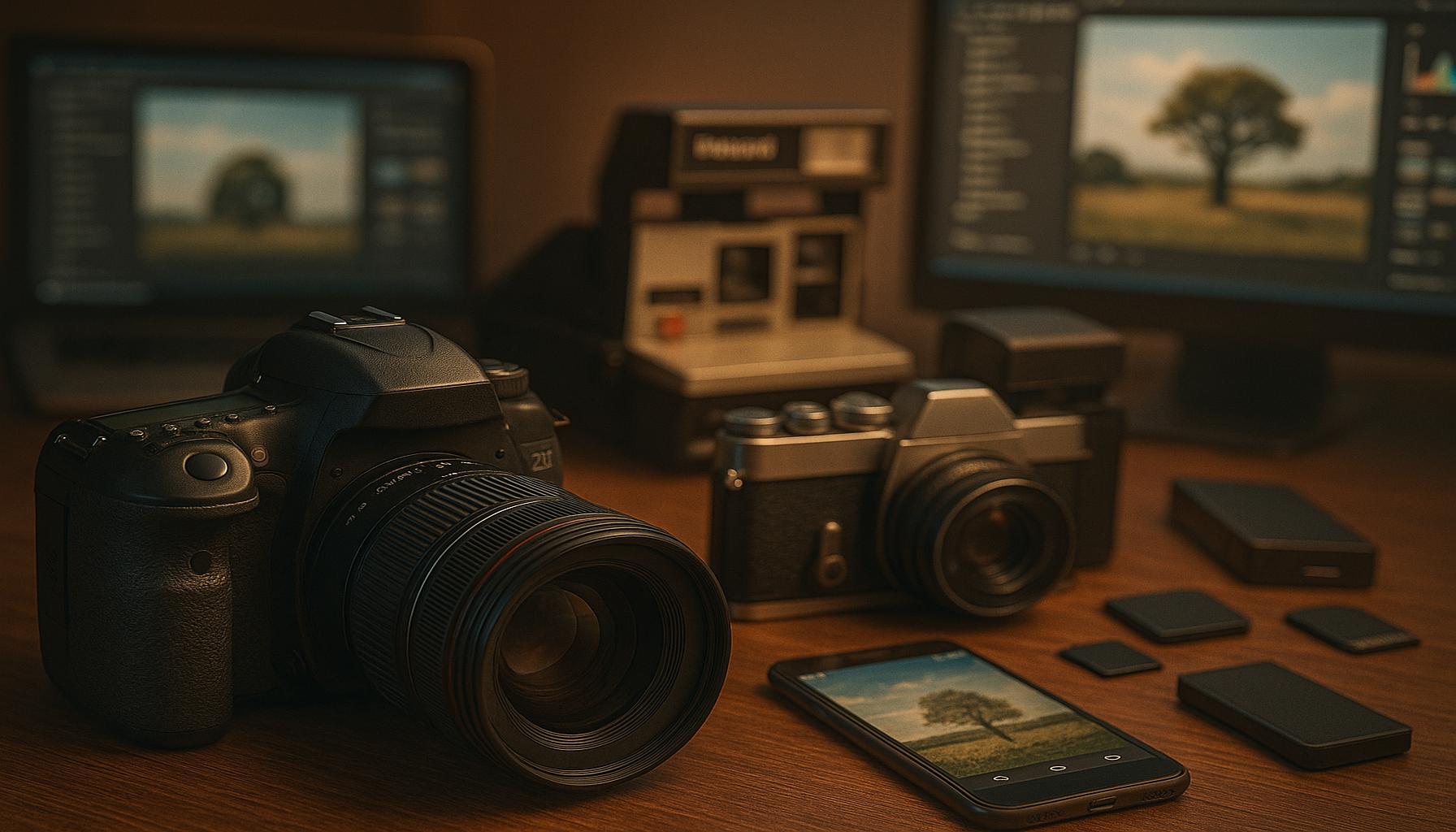 The evolution of digital photography: How technology transformed the art of capturing images
