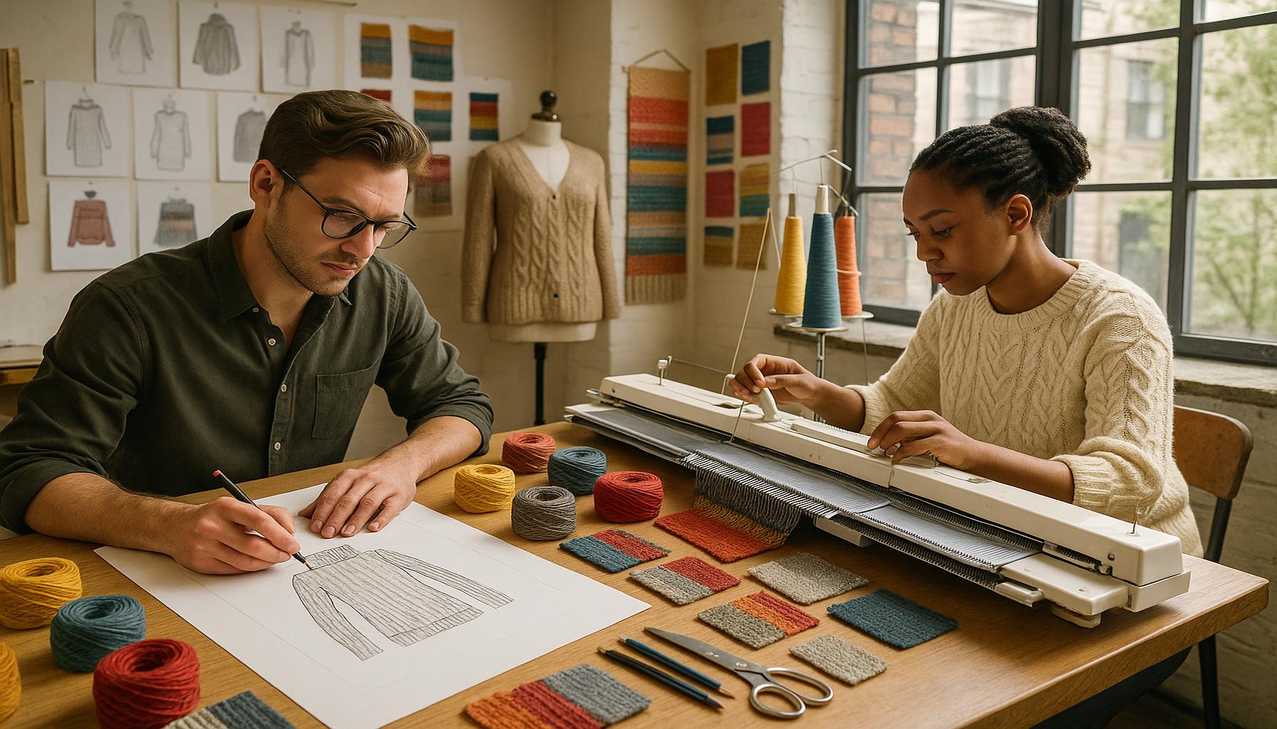 Knitting in Contemporary Fashion: Collaborations between Designers and Artisans