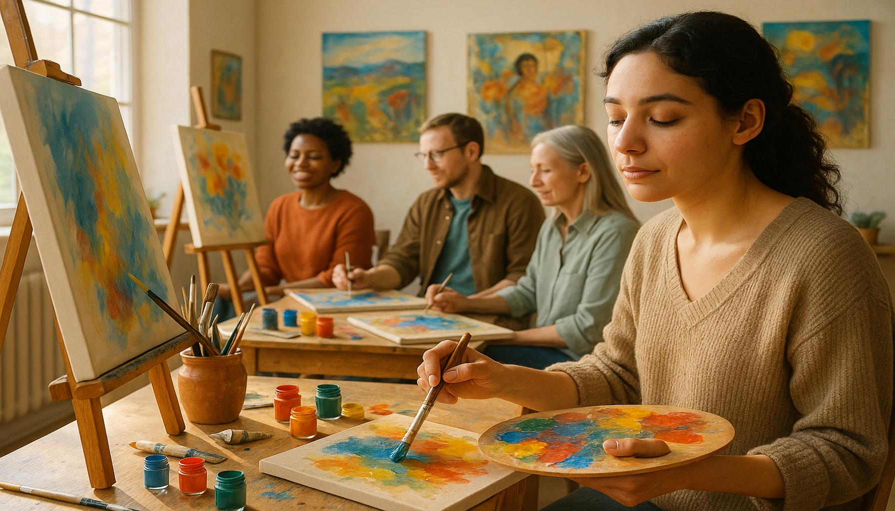 Art Therapy Benefits How Painting Can Boost Mental Health
