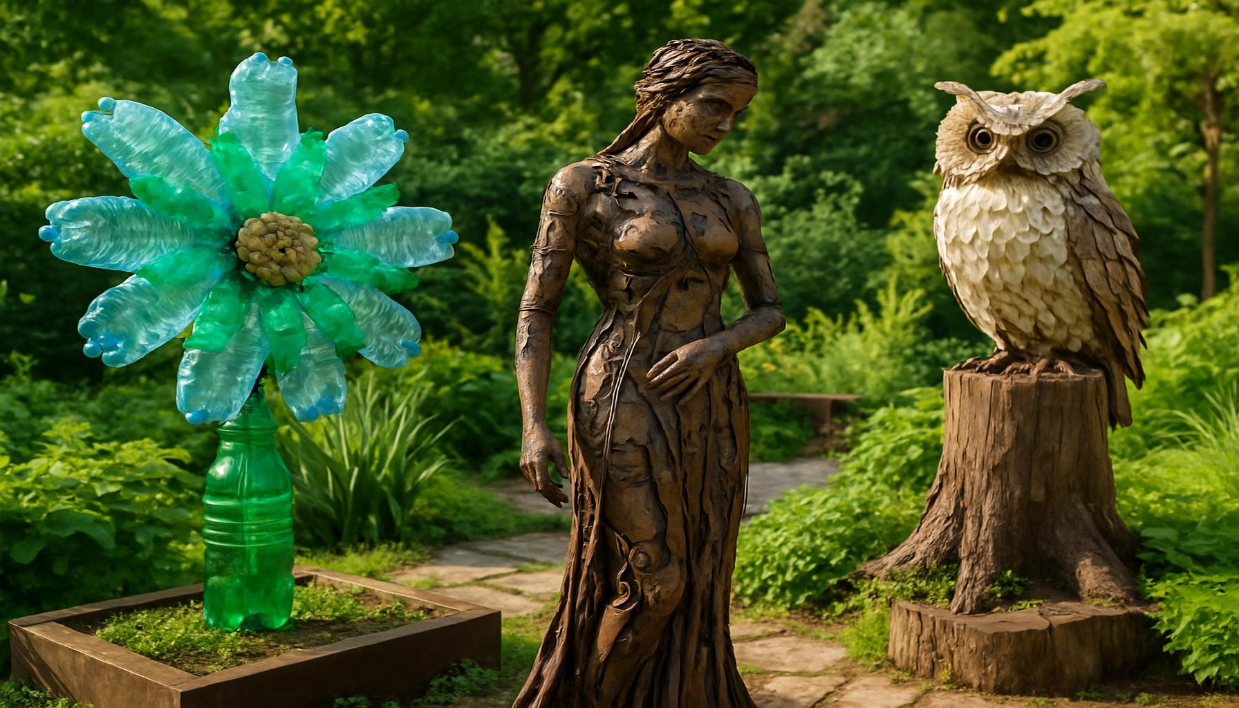 Sustainable Sculptures Crafting Art with Recycled Materials